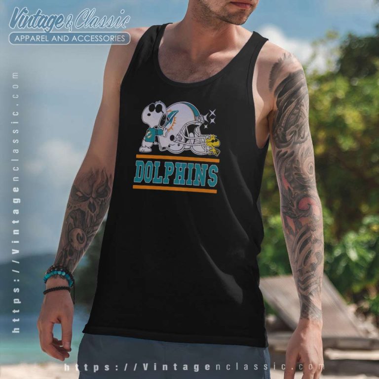 Dolphins Joe Cool And Woodstock Snoopy Resting Vs Miami Dolphins Helmet Tank Top Racerback Dolphins Joe Cool And Woodstock Snoopy Resting Vs Miami Dolphins Helmet Tank Top Racerback