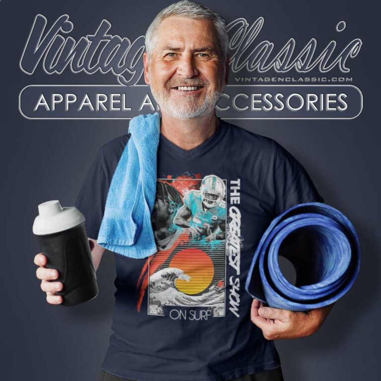 Dolphins Tyreek Hill The Greatest Show On Surf V Neck TShirt Dolphins Tyreek Hill The Greatest Show On Surf V Neck TShirt