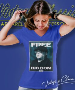 Dom Disandro Philadelphia Eagles Free Big Dom V Neck TShirt
