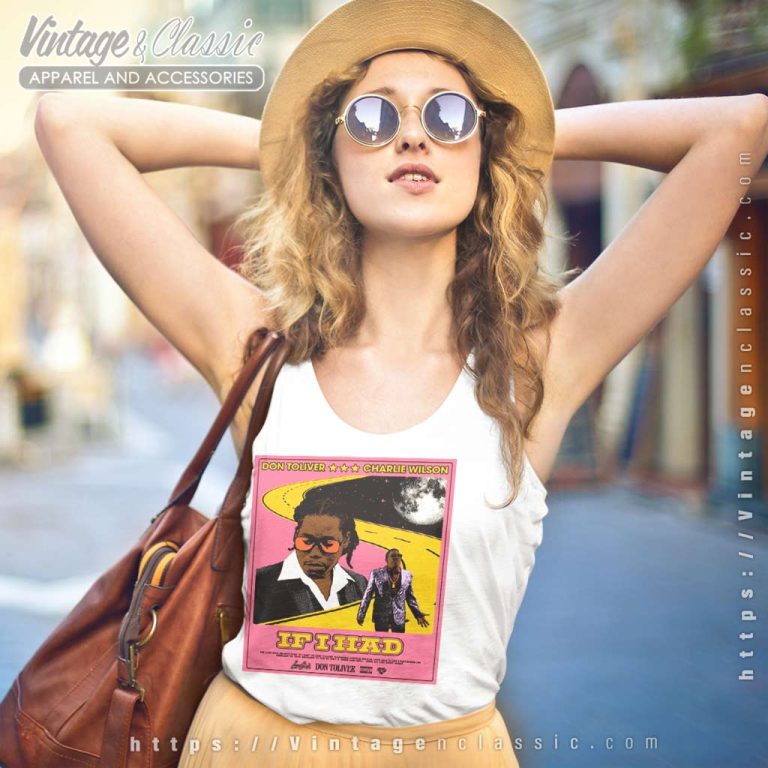 Don Toliver Charlie Wilson If I Had Tank Top Racerback Don Toliver Charlie Wilson If I Had Tank Top Racerback