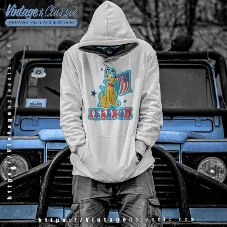 Pluto Disney America Freedom 4th Of July Hoodie Pluto Disney America Freedom 4th Of July Hoodie