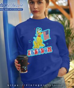 Pluto Disney America Freedom 4th Of July Sweatshirt