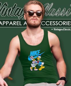 Donald Duck And Daisy Logo Nike Shirt 4 Donald Duck And Daisy Logo Nike Tank Top Racerback