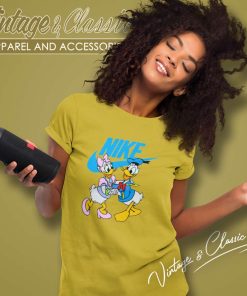 Donald Duck And Daisy Logo Nike Shirt 6 Donald Duck And Daisy Logo Nike Women TShirt
