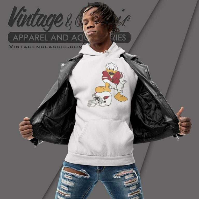 Donald Duck Arizona Cardinals Hoodie Donald Duck Arizona Cardinals Hoodie
