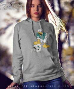 Donald Duck Miami Dolphins Hoodie