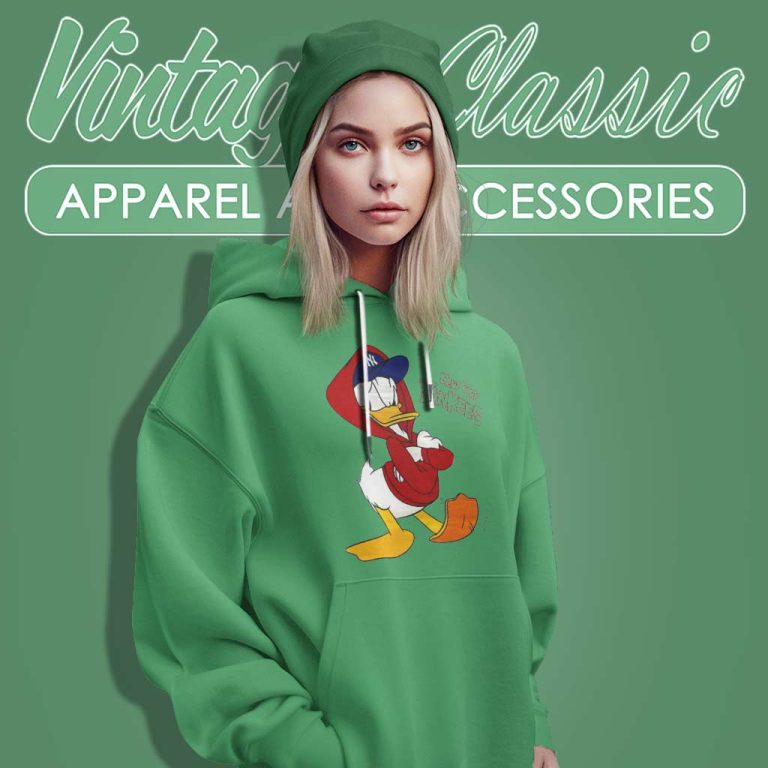 Donald Duck Mlb New York Yankees Hoodie Donald Duck Mlb New York Yankees Hoodie