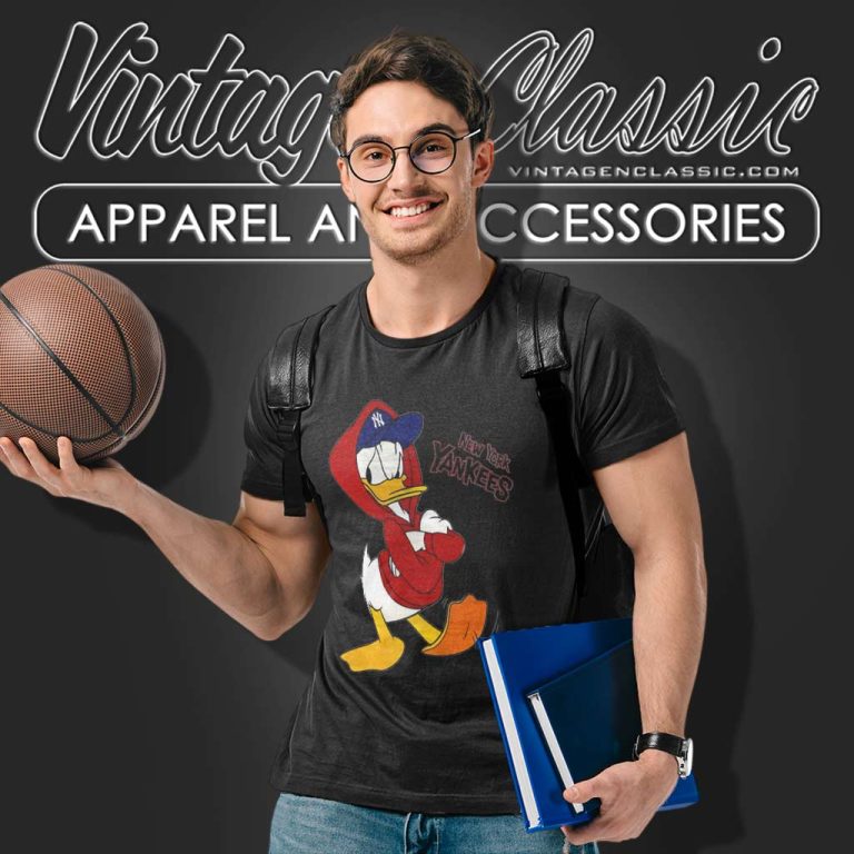Donald Duck Mlb New York Yankees T Shirt Donald Duck Mlb New York Yankees T Shirt