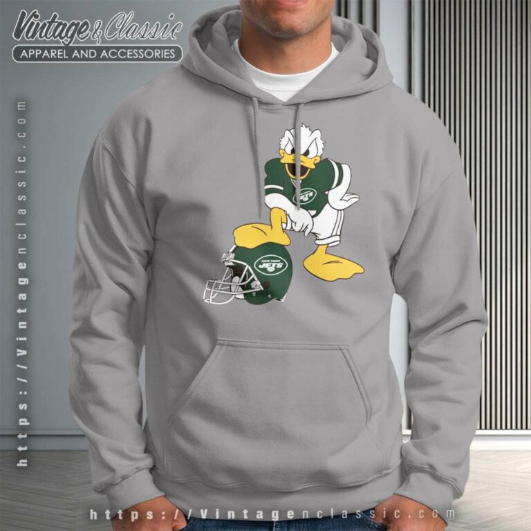 Donald Duck New York Jets Hoodie Donald Duck New York Jets Hoodie