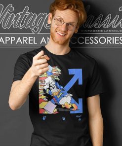 Donald Duck Off white Book Holder T Shirt