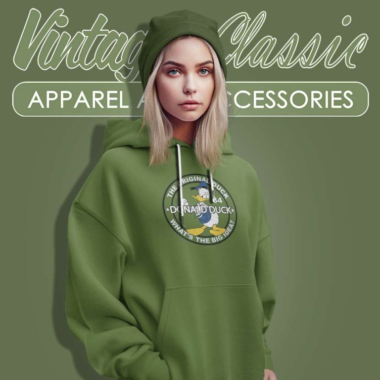 Donald Duck The Original Duck Shirt Hoodie Donald Duck The Original Duck Shirt Hoodie