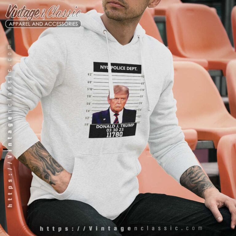 Donald J Trump Prison Mugshot Hoodie Donald J Trump Prison Mugshot Hoodie