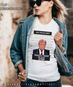 Donald J Trump Prison Mugshot Vneck