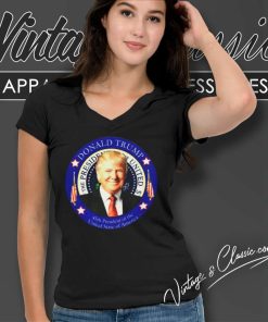 Donald Trump 45th President Of The United States V Neck TShirt