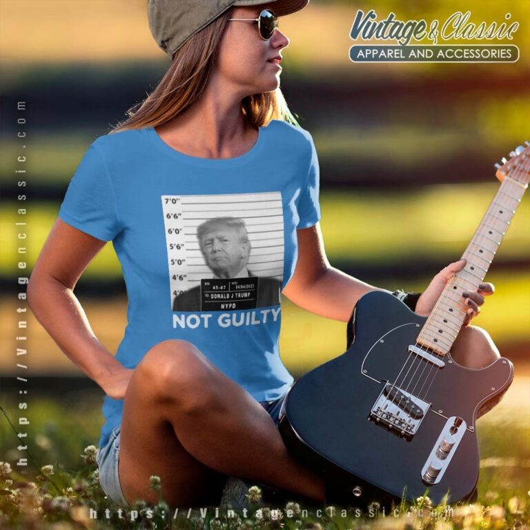 Donald Trump Arrest Not Guilty Tshirt Donald Trump Arrest Not Guilty Tshirt