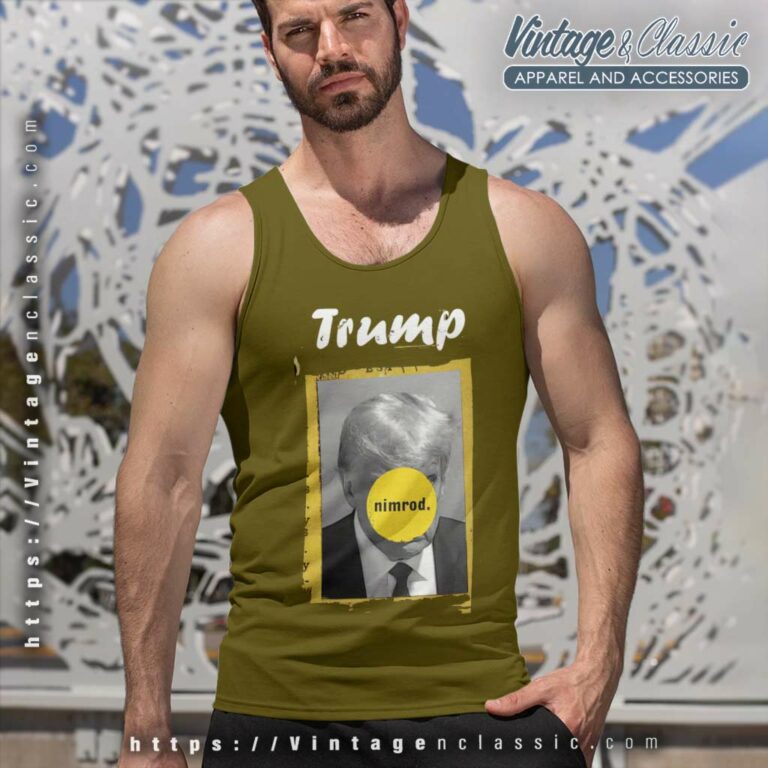 Donald Trump Green Day Nimrod 45 Tank Top Racerback Donald Trump Green Day Nimrod 45 Tank Top Racerback
