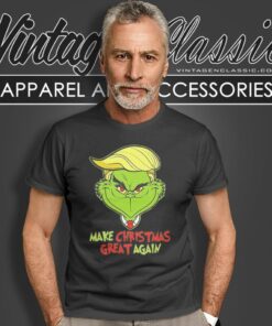Donald Trump Grinch Make Christmas Great Again T Shirt