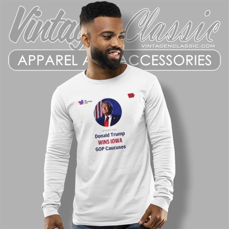 Donald Trump Has Won New Hampshires Gop Primary Long Sleeve Tee Donald Trump Has Won New Hampshires Gop Primary Long Sleeve Tee