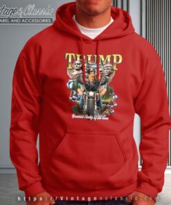 Donald Trump Political Motorcycle Hoodie