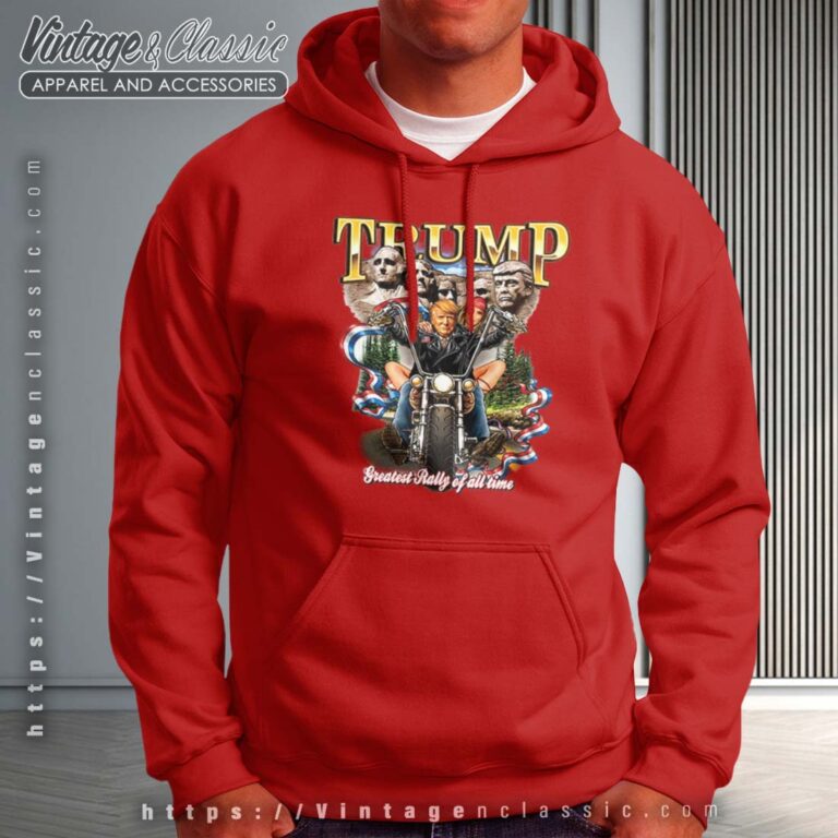 Donald Trump Political Motorcycle Hoodie Donald Trump Political Motorcycle Hoodie