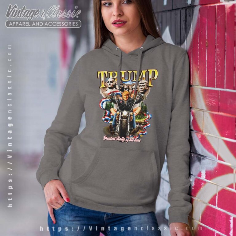 Donald Trump Political Motorcycle Hoodie Women Donald Trump Political Motorcycle Hoodie Women