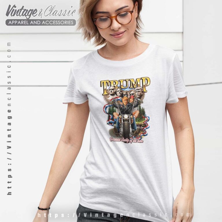 Donald Trump Political Motorcycle Tshirt Women Donald Trump Political Motorcycle Tshirt Women