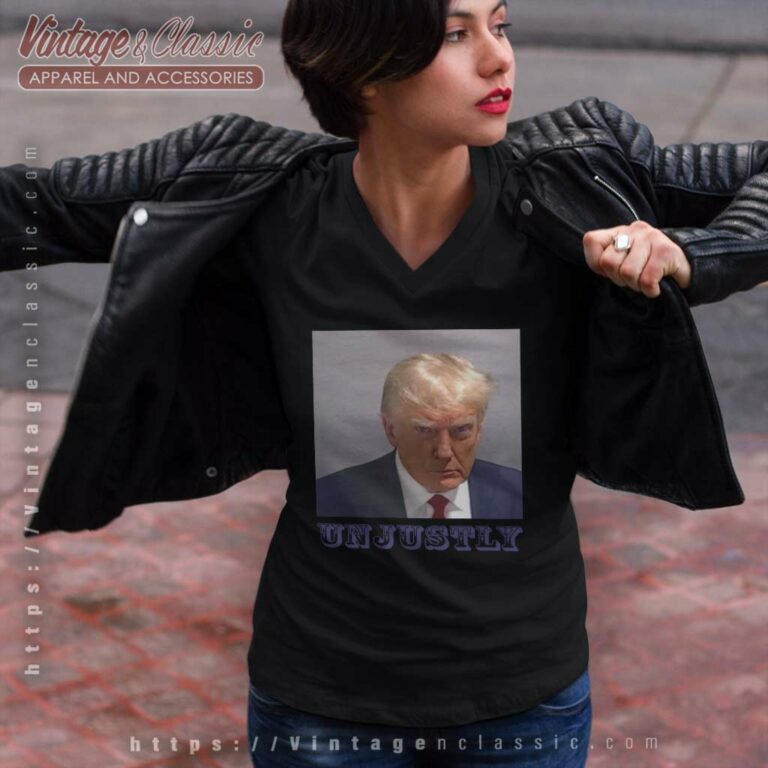 Donald Trump Unjustly Prosecuted Maga Trump 2024 V Neck TShirt Donald Trump Unjustly Prosecuted Maga Trump 2024 V Neck TShirt
