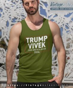 Donald Trump Vivek Ramaswamy 2024 Save America Tank Top Racerback
