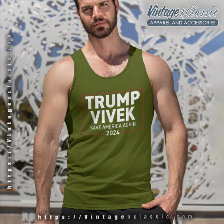 Donald Trump Vivek Ramaswamy 2024 Save America Tank Top Racerback Donald Trump Vivek Ramaswamy 2024 Save America Tank Top Racerback