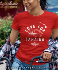 Donate Maui Shirt The Rock Oprah Fund Love For Lahaina Women TShirt