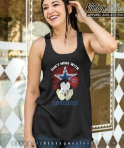 Dont Mess With Dallas Cowboys Pennywise Tank Top Racerback