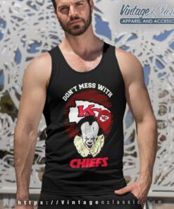 Dont Mess With Kansas City Chiefs Pennywise Tank Top Racerback