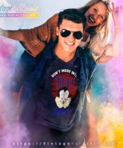 Dont Mess With New York Giants Pennywise V Neck TShirt