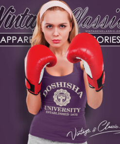 Doshisha University Shirt 4 Doshisha University Tank Top Racerback