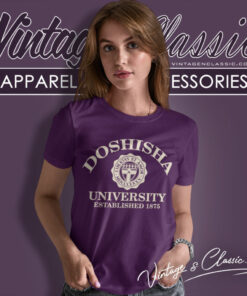 Doshisha University Shirt 6 Doshisha University Women T Shirt