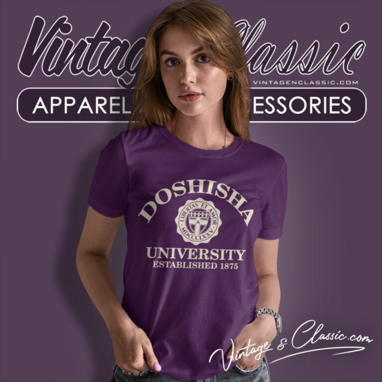 Doshisha University Women T Shirt Doshisha University Women T Shirt