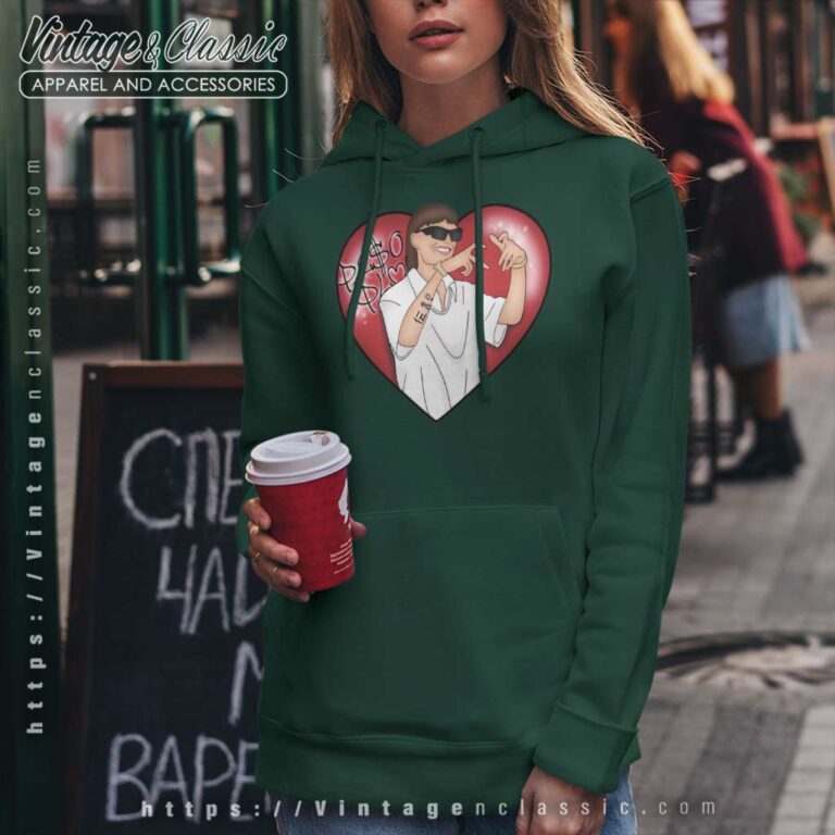 Double P Tour Peso Pluma Heart Hoodie Double P Tour Peso Pluma Heart Hoodie