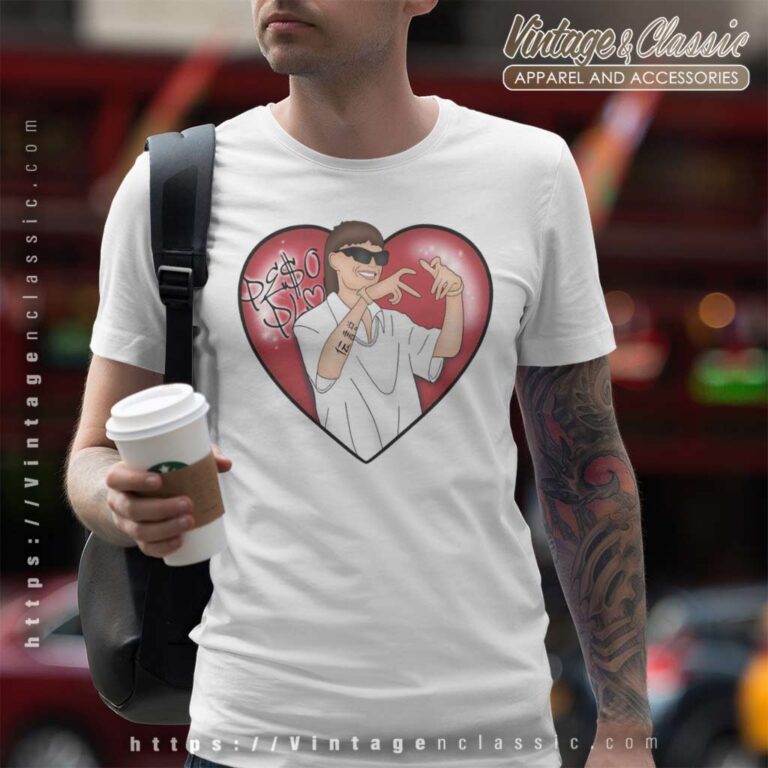 Double P Tour Peso Pluma Heart T Shirt Double P Tour Peso Pluma Heart T Shirt