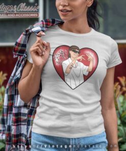 Double P Tour Peso Pluma Heart Shirt 6 Double P Tour Peso Pluma Heart Women TShirt