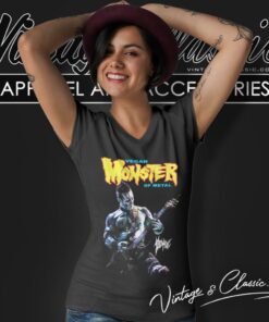 Doyle Shirt Vegan Monster Of Metal V Neck TShirt