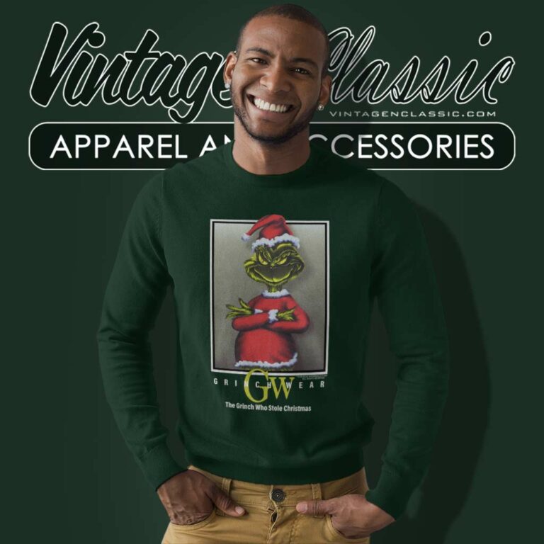Dr Seuss Grinchwear Grinch Who Stole Christmas Sweatshirt Dr Seuss Grinchwear Grinch Who Stole Christmas Sweatshirt