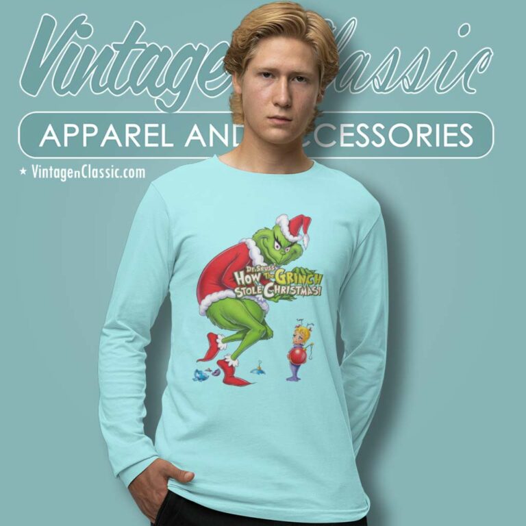 Dr Seuss How The Grinch Stole Christmas Long Sleeve Tee Dr Seuss How The Grinch Stole Christmas Long Sleeve Tee