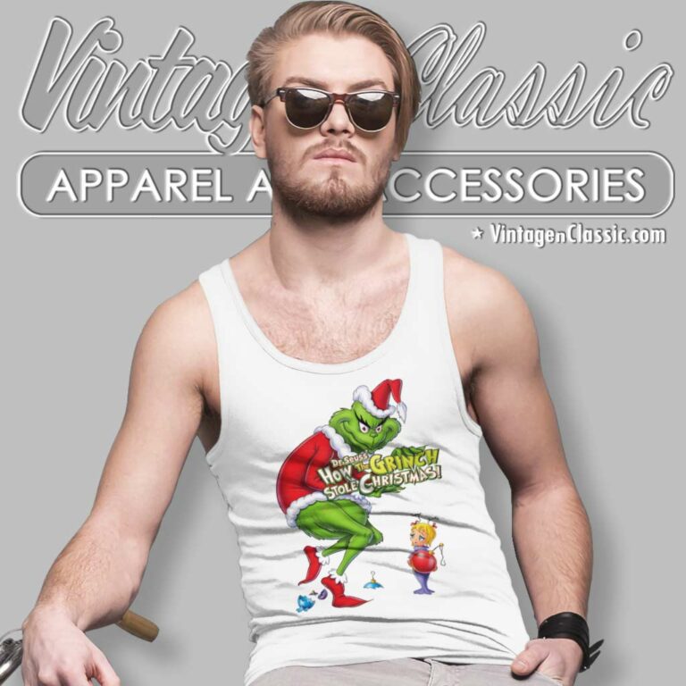 Dr Seuss How The Grinch Stole Christmas Tank Top Racerback Dr Seuss How The Grinch Stole Christmas Tank Top Racerback