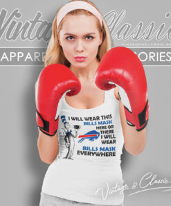 Dr Seuss I Will Wear This Buffalo Bills Tank Top Racerback