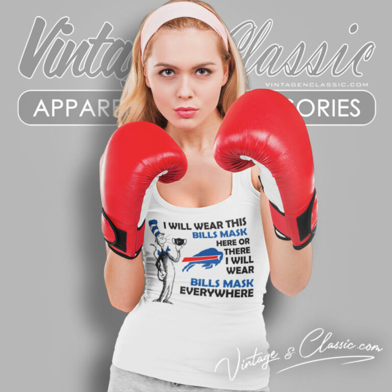 Dr Seuss I Will Wear This Buffalo Bills Tank Top Racerback Dr Seuss I Will Wear This Buffalo Bills Tank Top Racerback