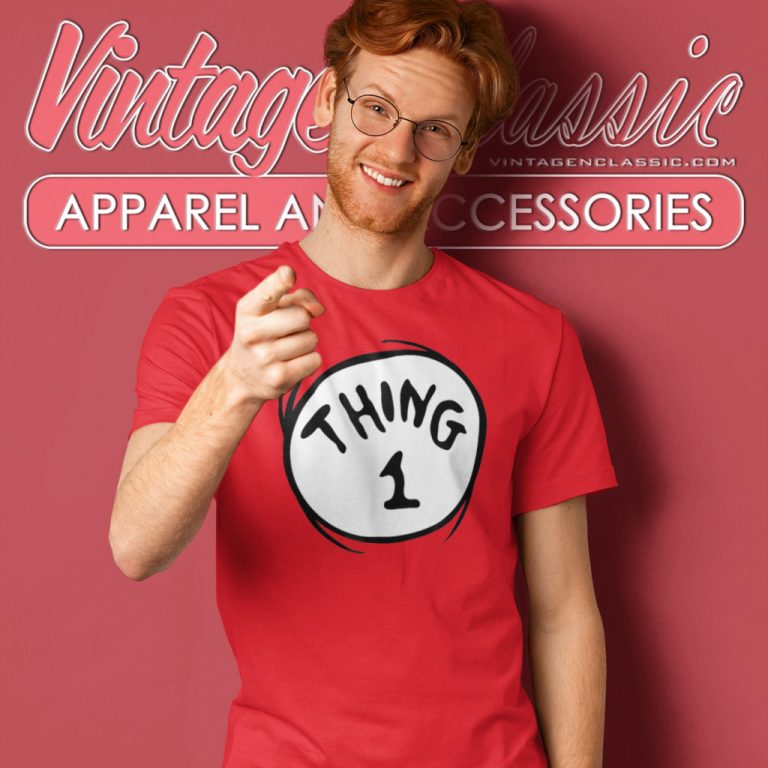 Dr Seuss Thing 1 T Shirt Dr Seuss Thing 1 T Shirt
