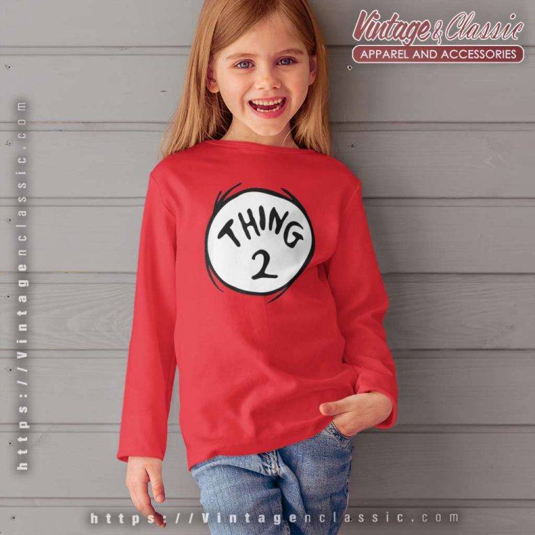 Dr Seuss Thing 2 Kid Long Sleeve Dr Seuss Thing 2 Kid Long Sleeve