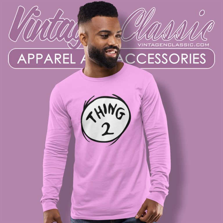 Dr Seuss Thing 2 Long Sleeve Tee Dr Seuss Thing 2 Long Sleeve Tee