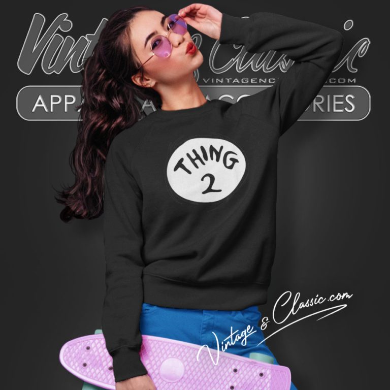 Dr Seuss Thing 2 Sweatshirt Dr Seuss Thing 2 Sweatshirt