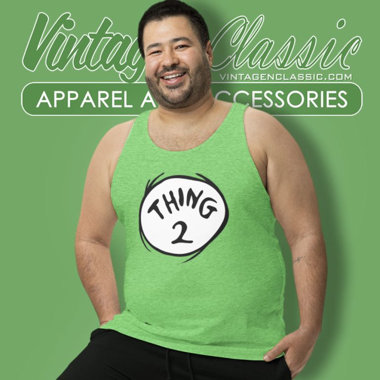 Dr Seuss Thing 2 Tank Top Racerback Dr Seuss Thing 2 Tank Top Racerback